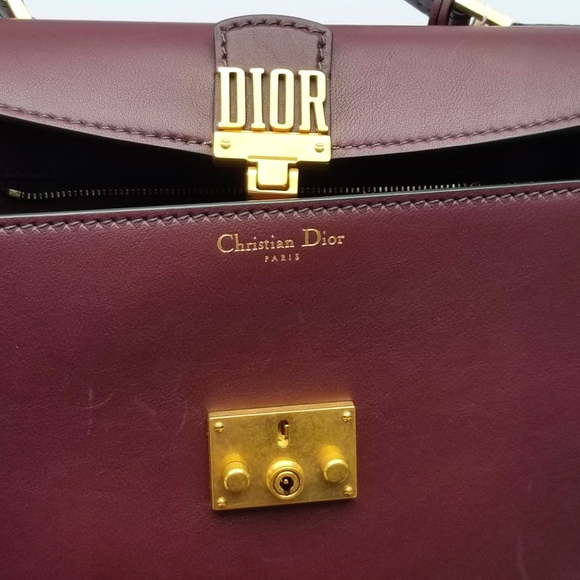Gorgeous Christian Dior Dioraddict Top handle Leather satchel Handbag - Picture 11 of 16